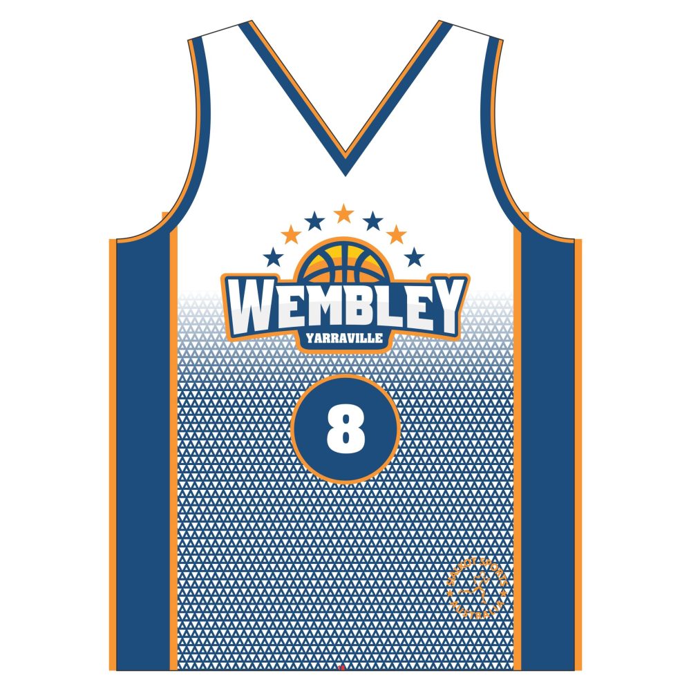 Wembly J Basketball Club Jersey - L